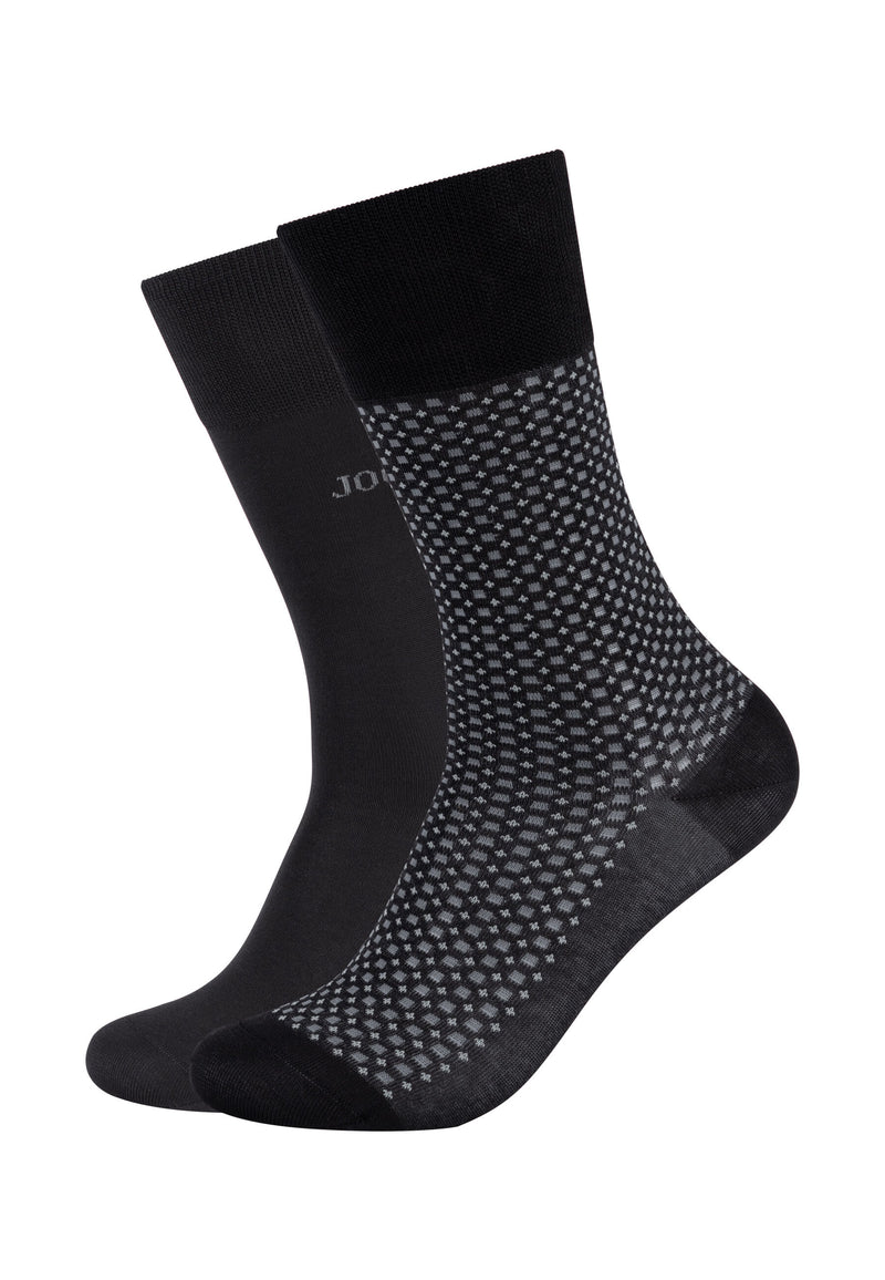 Herren Socken premium essentials Mercerised Jacquard 2er Pack