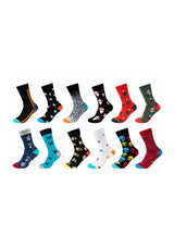 Socken aus Bio-Baumwolle Adventskalender 12er Pack