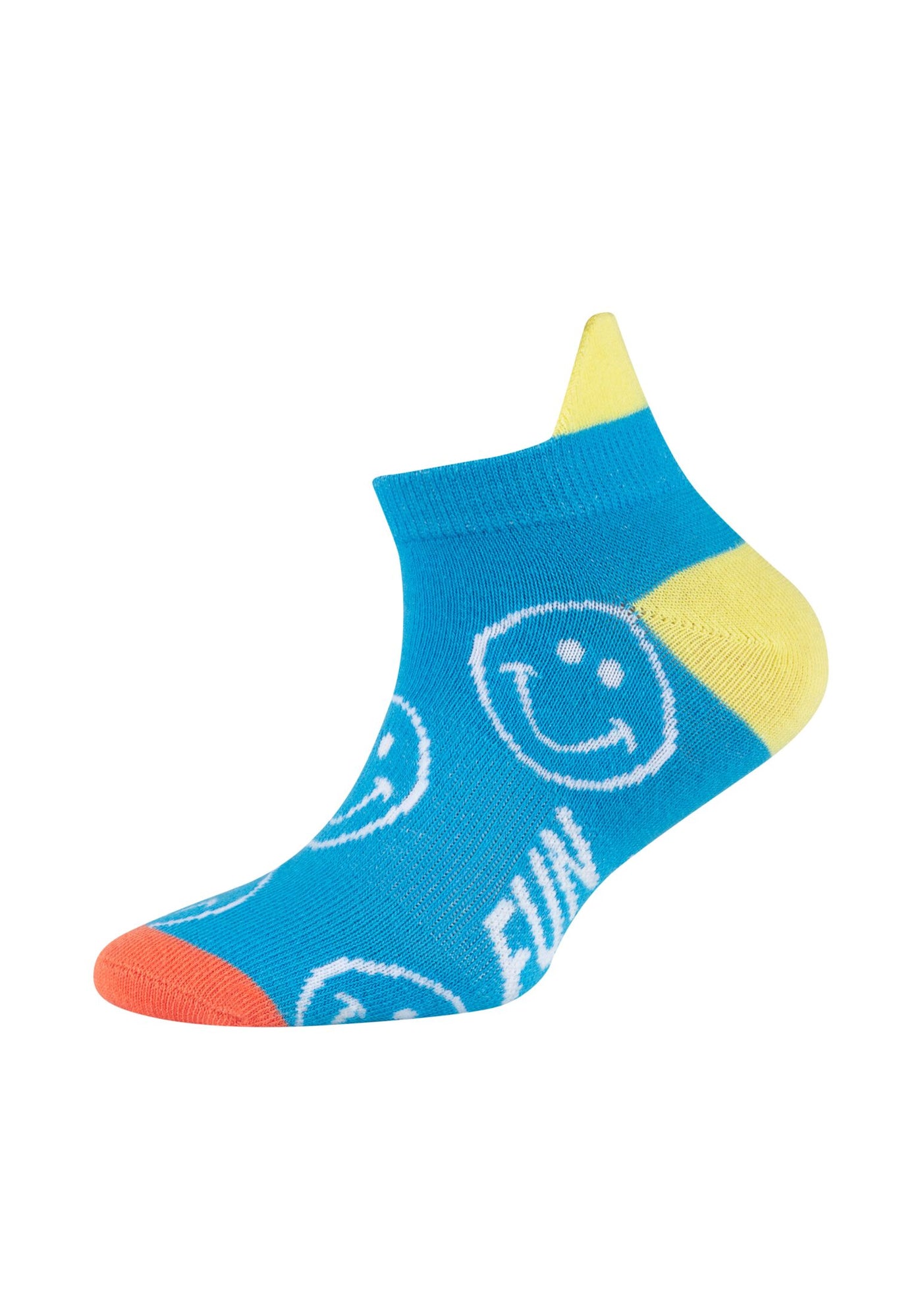 PUTUO Kinder Sneaker-Socken Jungen – Bunt, Baumwolle, 3–5 Paare, Mit U-Ferse, Lustige Tiermuster