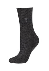 Damen Socken viscose lurex 2er Pack