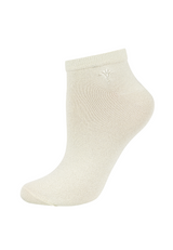 Damen Sneakersocken for your daily glam mit Lurex 2er Pack