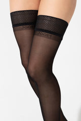 Damen Halterlose Strümpfe fine day to day 20 DEN 1er Pack