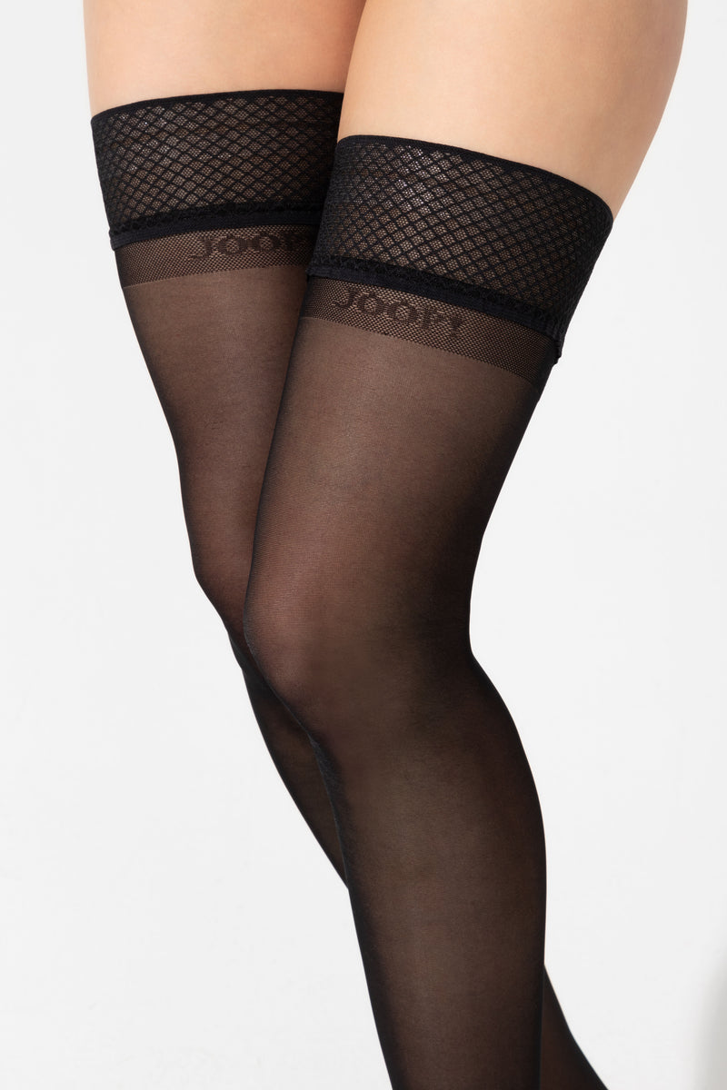Damen Halterlose Strümpfe fine day to day 20 DEN 1er Pack