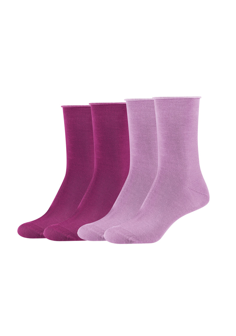 Socken Silky Touch 4er Pack