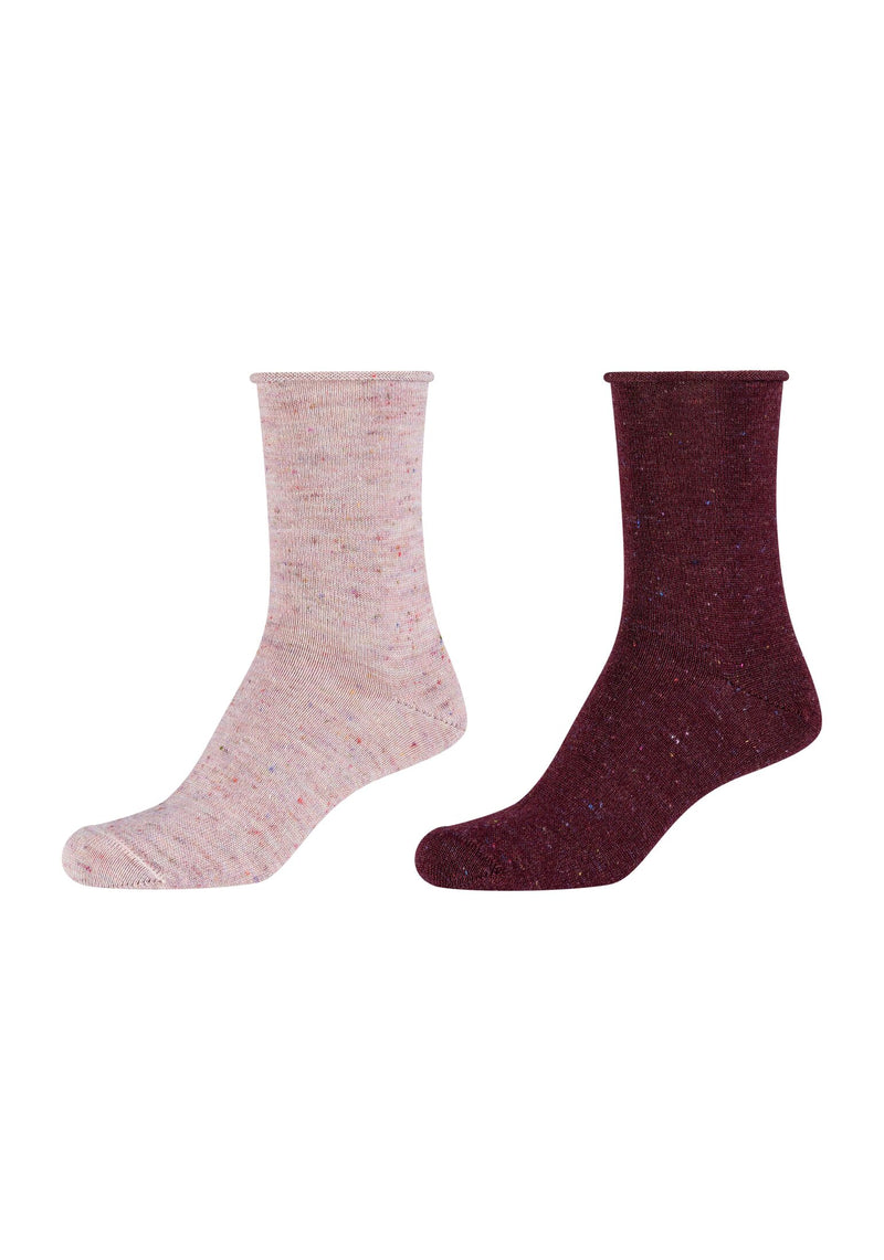 Damen Socken warm & cozy 2er Pack