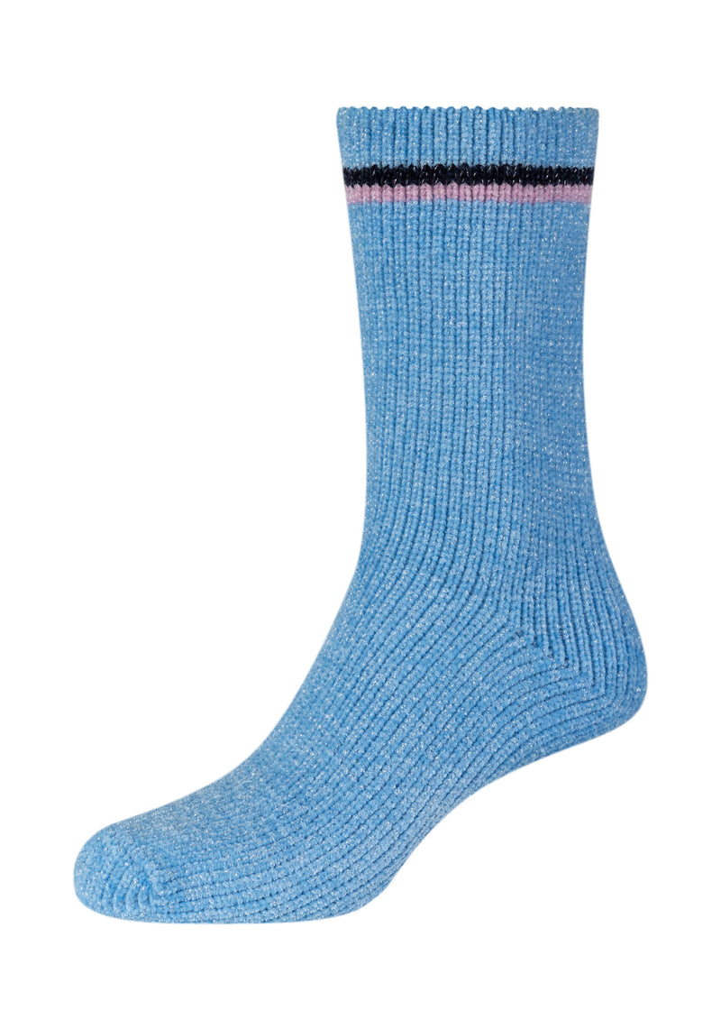 Damen Socken warm & cozy Hygge Lurex 4er Pack