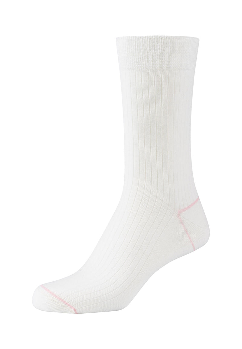 Damen Socken silky touch Rib 4er Pack