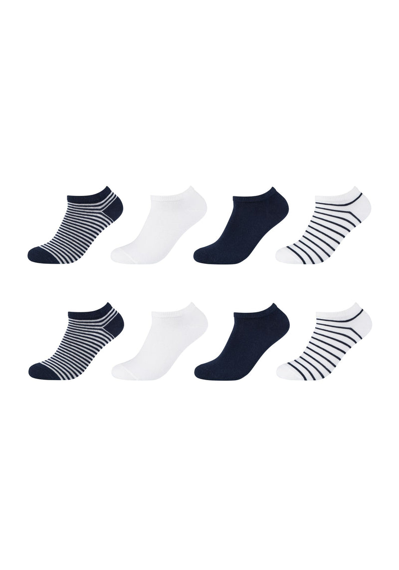 Sneakersocken Essentials gemustert 8er Pack