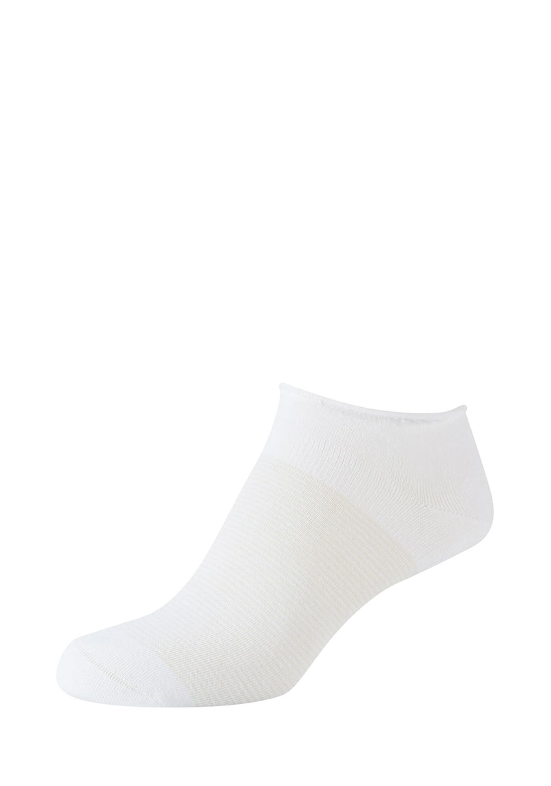 Sneakersocken originals striped rolled 4er Pack