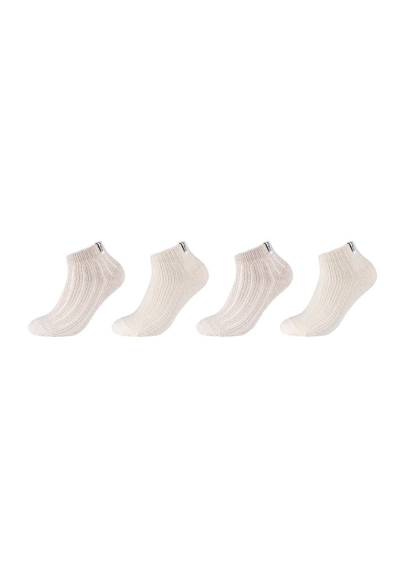 Unisex Sneakersocken warm & cozy 4er Pack