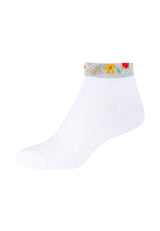 Damen Sneakersocken originals organic flower 4er Pack