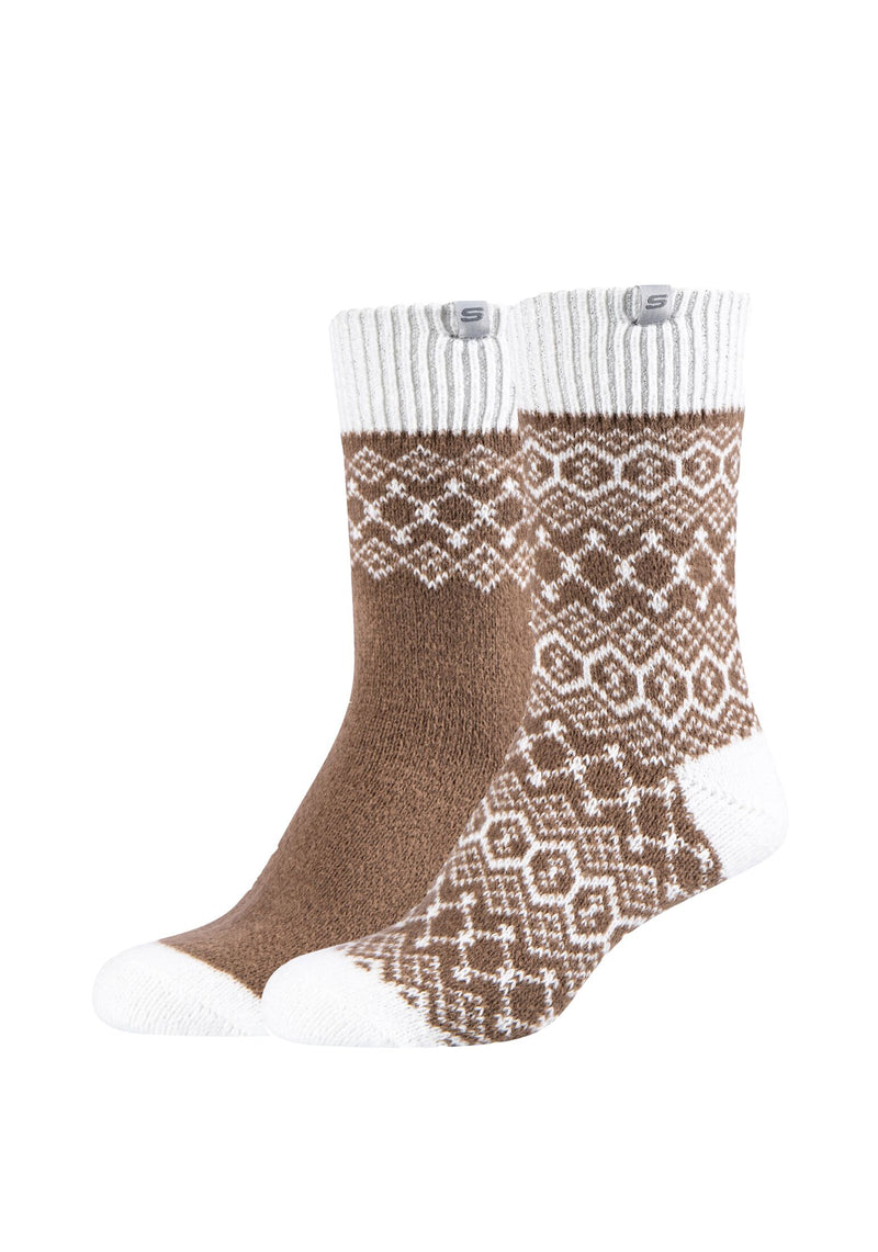 Socken Casual Cozy Jacquard 4er Pack