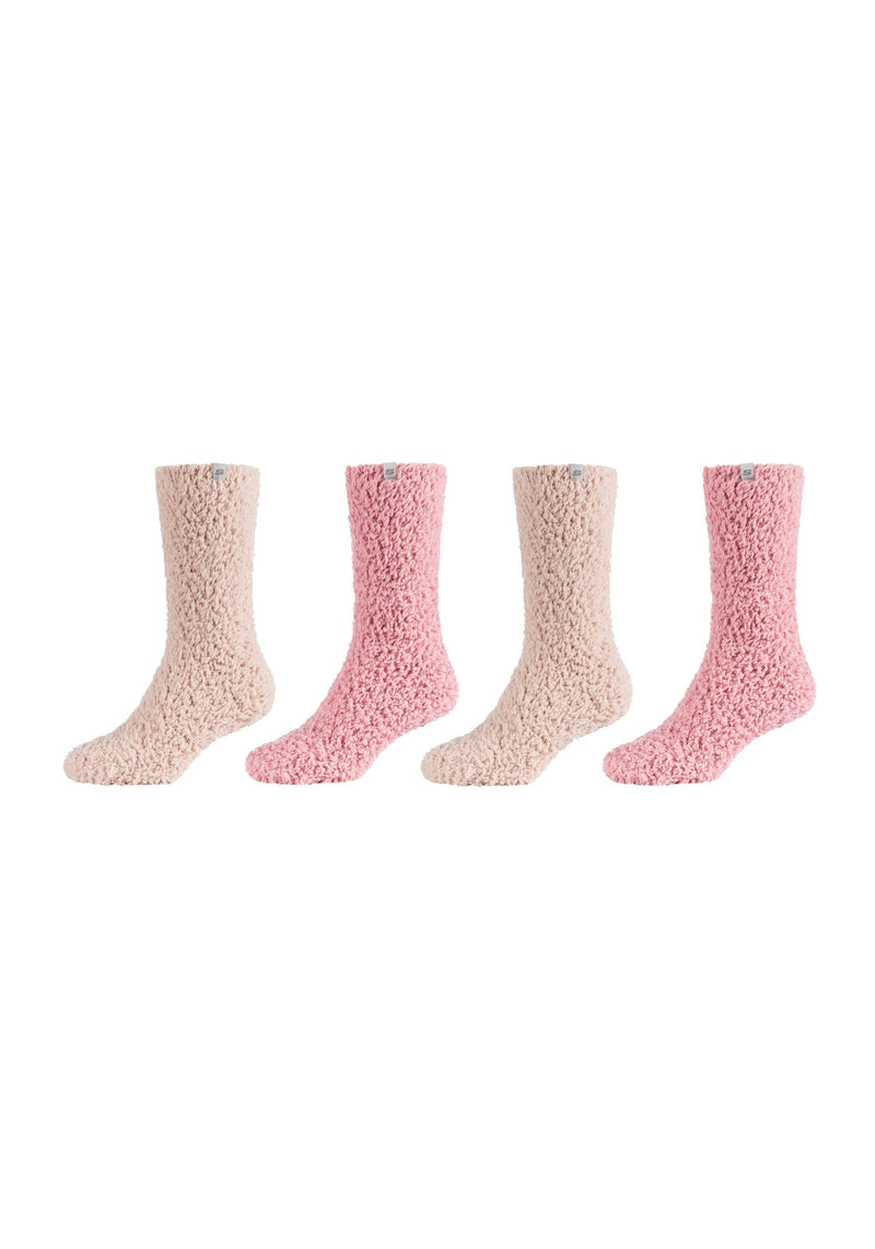 Damen Socken warm & cozy 4er Pack