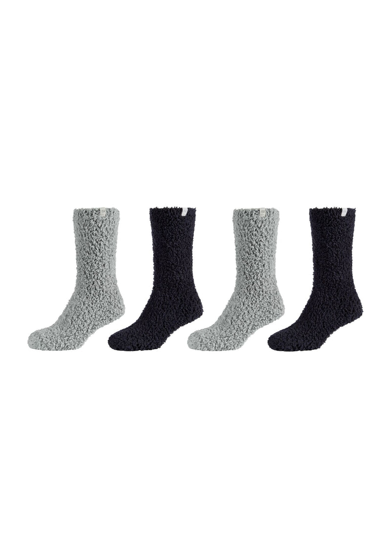 Damen Socken warm & cozy 4er Pack