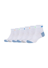 Kinder Kurzsocken Mesh Ventilation 6er Pack