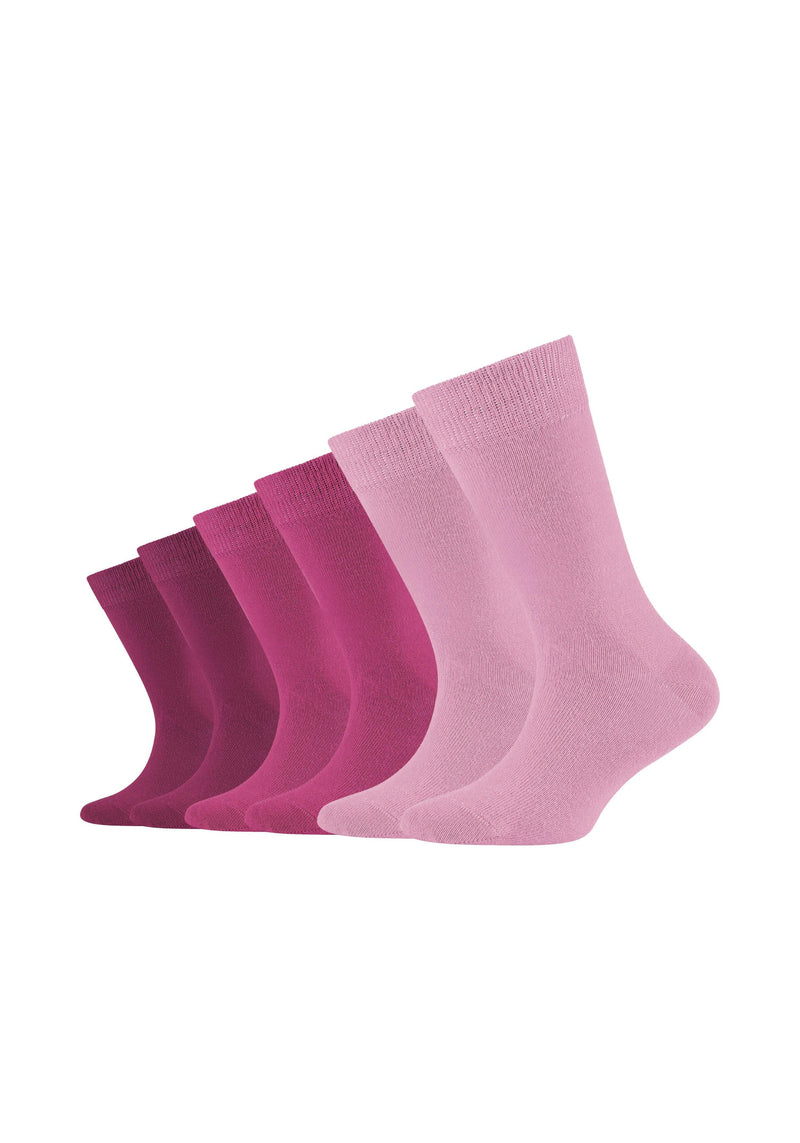 Kindersocken ca-soft 6er Pack - Kinder Socken - camano - ONSKINERY - bündchen:Ohne Gummidruck, ca-soft, feature:ca-soft, funktion: Ohne Gummidruck, Kids, Kinder, kollektion:ca-soft, material:Baumwolle, material:Baumwollmischung, muster:Uni, new, Ohne Gummi, optik:glatt, pack:6er Pack, pack:7er Pack, trageanlass:Casual/Everyday