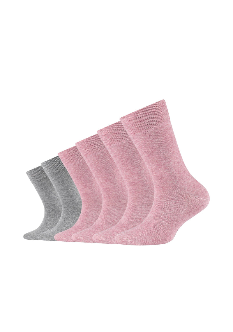 Kindersocken ca-soft 6er Pack - Kinder Socken - camano - ONSKINERY - bündchen:Ohne Gummidruck, ca-soft, feature:ca-soft, funktion: Ohne Gummidruck, Kids, Kinder, kollektion:ca-soft, material:Baumwolle, material:Baumwollmischung, muster:Uni, new, Ohne Gummi, optik:glatt, pack:6er Pack, pack:7er Pack, trageanlass:Casual/Everyday