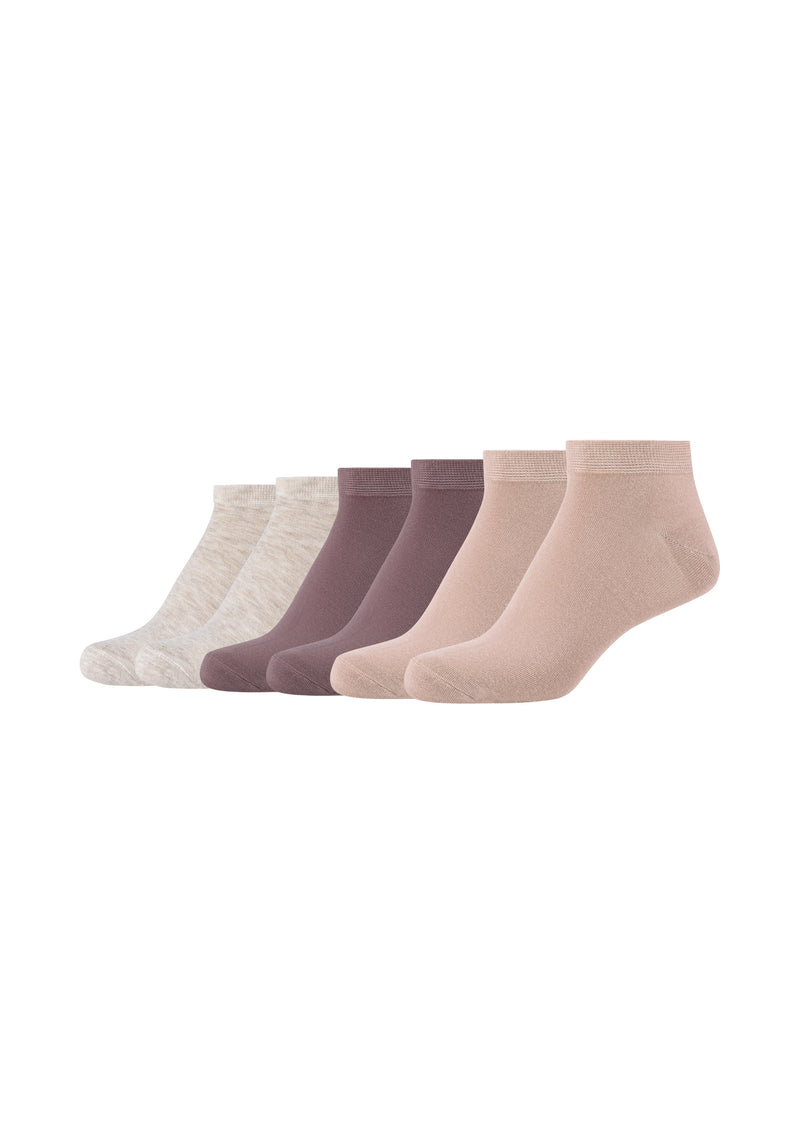 Sneakersocken Silky Feeling 6er Pack