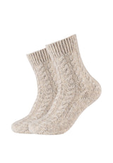 Socken cosy cable stitch 2er Pack
