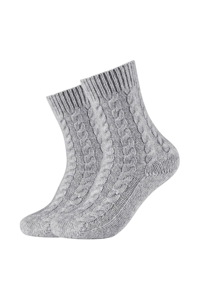 Socken cosy cable stitch 2er Pack
