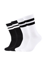Tennissocken Fashion 4er Pack - Tennissocken - camano - ONSKINERY - bündchen:gerippt, Lieferzeit: 3-5 Werktage, material:Baumwollmischung, Men, muster:Uni, optik:gerippt, pack:4er Pack, Socken, trageanlass:Casual/Everyday, trageanlass:Lässig, Unisex, Woman, Women