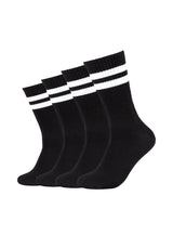 Tennissocken Fashion 4er Pack - Tennissocken - camano - ONSKINERY - bündchen:gerippt, Lieferzeit: 3-5 Werktage, material:Baumwollmischung, Men, muster:Uni, optik:gerippt, pack:4er Pack, Socken, trageanlass:Casual/Everyday, trageanlass:Lässig, Unisex, Woman, Women