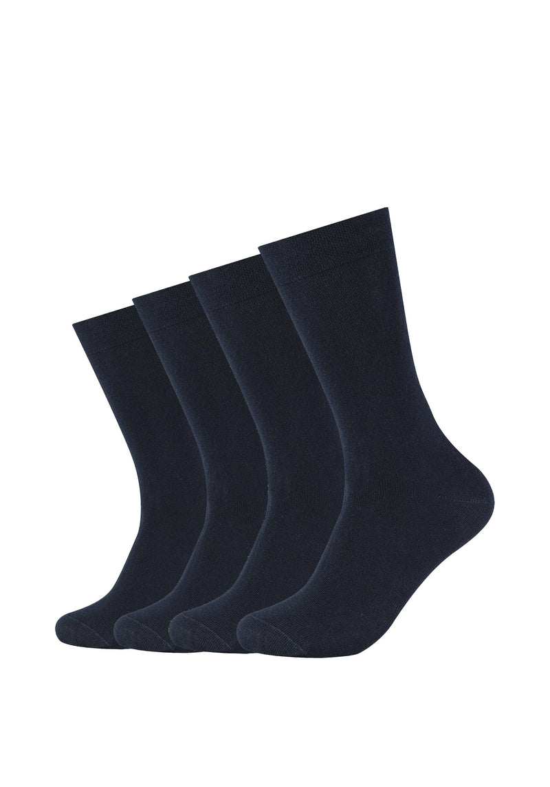 Socken ca-soft Bio-Baumwolle, 4er Pack - Socken - camano - ONSKINERY - bündchen: Ohne Gummidruck, ca-soft, feature:ca-soft, funktion: Ohne Gummidruck, kollektion:ca-soft, material:Baumwolle, material:Baumwollmischung, Men, nachhaltig, nachhaltigkeit:organic cotton, new, Ohne Gummi, pack:4er Pack, SS21, Women