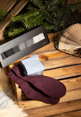 Socken comfort 7er Pack in der Geschenk-Box - Socken - camano - ONSKINERY - box:ja, bündchen:Gerippt, Lieferfrist: 3-5 Werktage, Lieferzeit: 3-5 Werktage, material:Baumwollmischung, Men, muster:Uni, optik:glatt, pack:7er Pack, sohle:Normal, trageanlass:Casual/Everyday, trageanlass:Zum Verschenken, Unisex, weihnachten, woman, Women