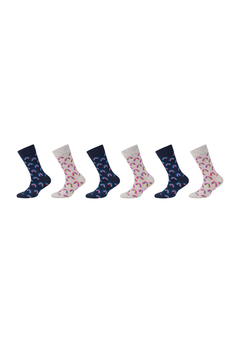 Kinder Socken ca-soft Bio-Baumwolle 6er Pack