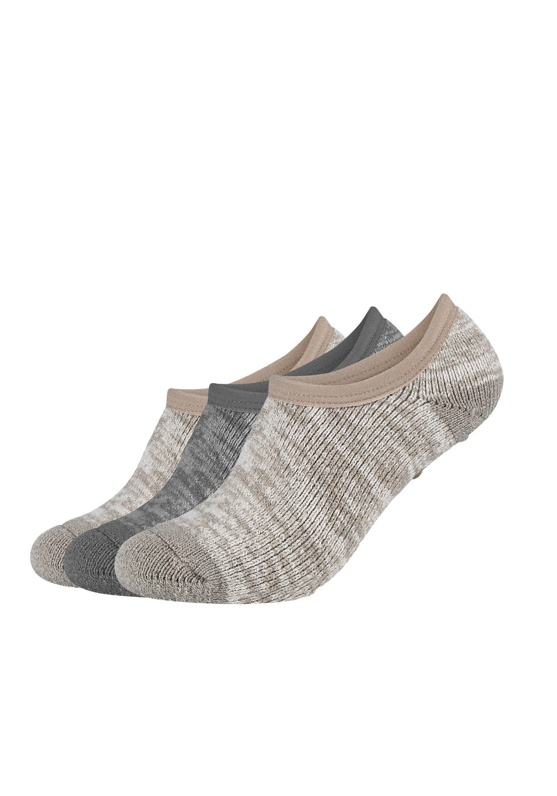 ABS-Sneakersocken Warm-up 3er Pack - Kuschelsocken - camano - ONSKINERY - AW 21, cozy, eigenschaft:Gepolsterte Sohle, feature:Cozy, Lieferfrist: 3-5 Werktage, Lieferzeit: 3-5 Werktage, material:Künstliche Fasern, muster:Meliert, optik:grob, pack:3er Pack, sohle:Anti-Rutsch, stoppersocken, trageanlass:Casual/Everyday, trageanlass:Homewear, weihnachten, Women