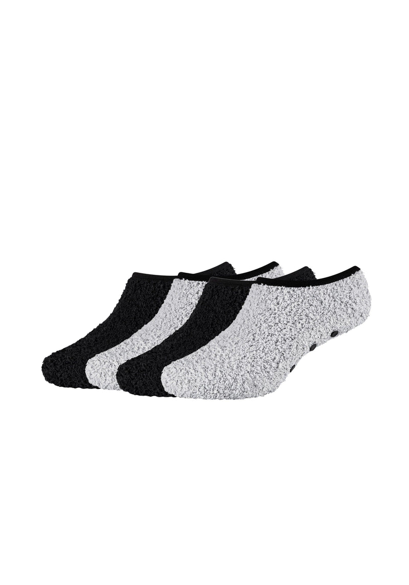 ABS-Sneakersocken mit Recycled Polyester Cosy 4er Pack - Kuschelsocken - camano - ONSKINERY - AW 21, cozy, eigenschaft:Gepolsterte Sohle, feature:Cozy, Lieferfrist: 3-5 Werktage, Lieferzeit: 3-5 Werktage, material:Künstliche Fasern, muster:Meliert, nachhaltigkeit:recycled Polyester, pack:4er Pack, Sneakersocken, sohle:Anti-Rutsch, stoppersocken, trageanlass:Casual/Everyday, trageanlass:Homewear, weihnachten, Women