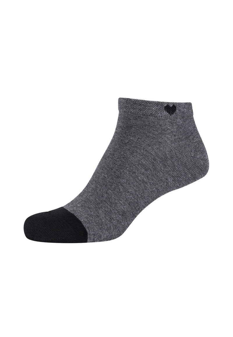 Sneakersocken ca-soft hearts 4er Pack