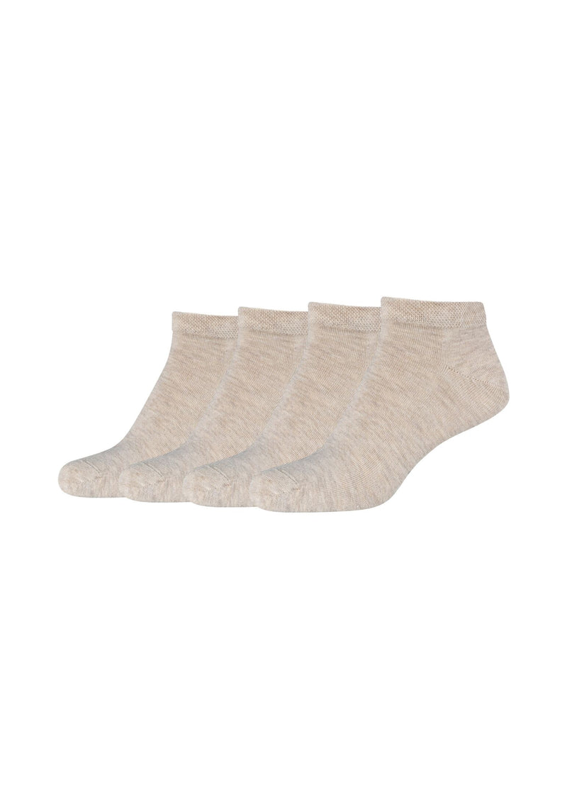 Unisex Sneakersocken ca-soft 4er Pack