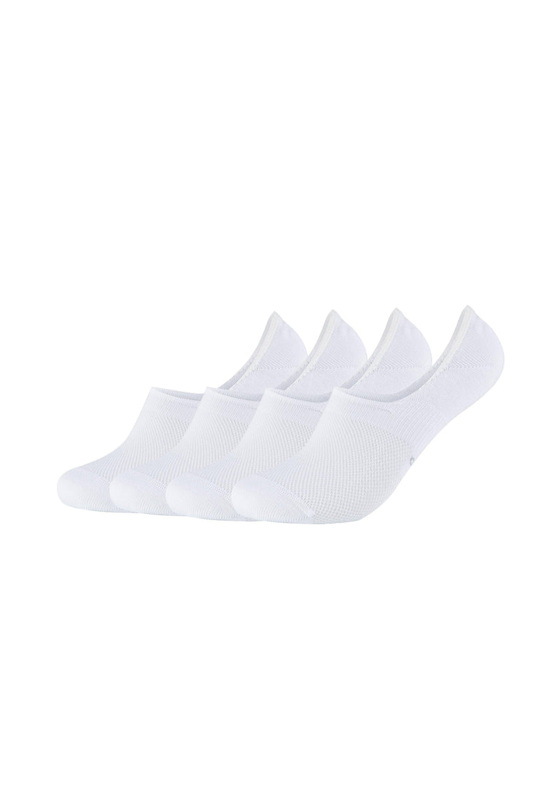 Füßlinge invisible ca-soft Bio-Baumwolle 4er Pack - Füßlinge - camano - ONSKINERY - bündchen: Ohne Gummidruck, ca-soft, feature:ca-soft, funktion: Ohne Gummidruck, kollektion:ca-soft, material:Baumwolle, material:Baumwollmischung, Men, nachhaltig, nachhaltigkeit:organic cotton, new, Ohne Gummi, pack:4er Pack, SS21, summer, trageanlass:Lässig, trageanlass:Sportlich, Unisex, woman, Women