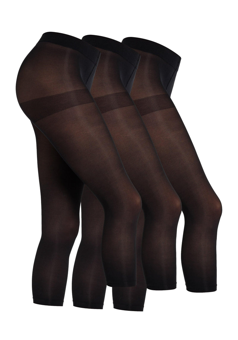 Leggings 3D Premium 40 DEN, 3er Pack - Leggings - camano - ONSKINERY - den:40, muster:Uni, new, optik:3D-Stricktechnologie, pack:3er Pack, strumpfhose, trageanlass:Business, trageanlass:Elegant, trageanlass:Festlich, Women
