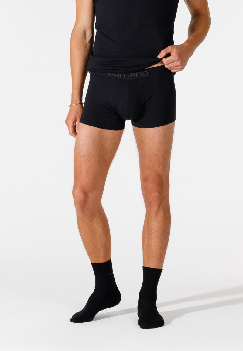 Boxershorts Basic Comfort mit nachhaltigerer Baumwolle (BCI)