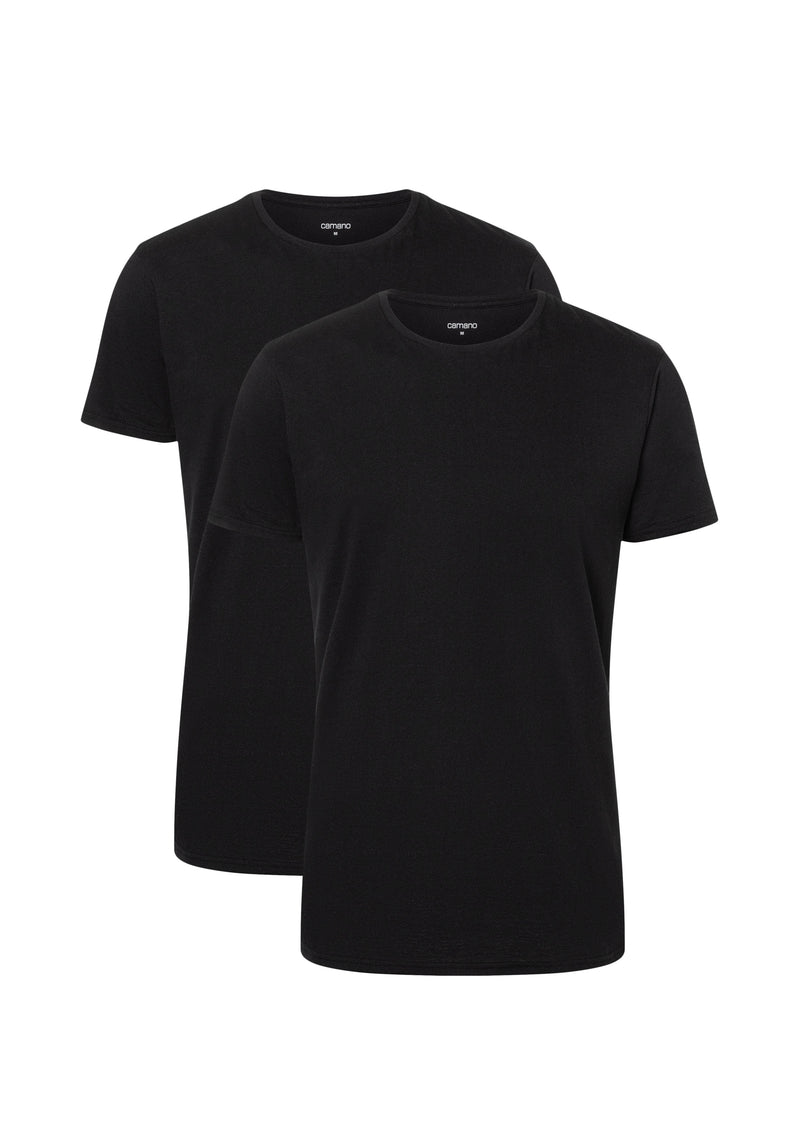 T-Shirt mit Rundhals Comfort mit nachhaltigerer Baumwolle (BCI) 2er Pack