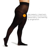Feinstrumpfhose Women Curvy Tights 60 DEN matt 1 Paar - Feinstrumpfhose - camano - ONSKINERY - den:60, feature:Curvy Line, Feinstrumpfhose, fine, funktion:Curvy, material:Künstliche Fasern, new, optik:matt, pack:1er Pack, strumpfhose, Women