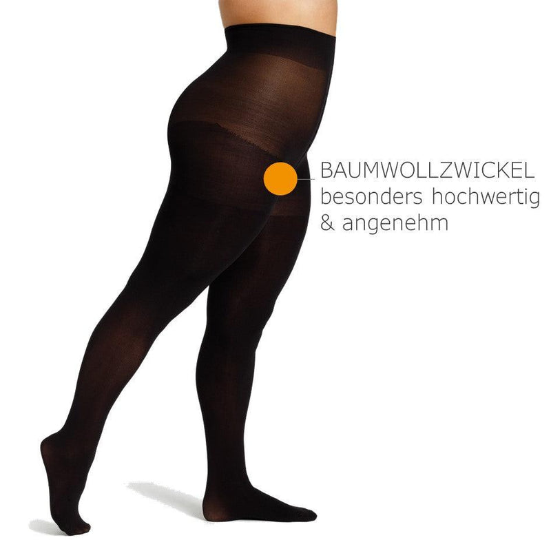 Feinstrumpfhose Women Curvy Tights 60 DEN matt 1 Paar - Feinstrumpfhose - camano - ONSKINERY - den:60, feature:Curvy Line, Feinstrumpfhose, fine, funktion:Curvy, material:Künstliche Fasern, new, optik:matt, pack:1er Pack, strumpfhose, Women
