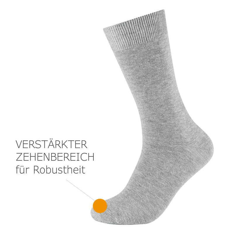 Socken comfort mit Baumwolle - Socken - camano - ONSKINERY - bündchen:gerippt, Lieferzeit: 3-5 Werktage, material:Baumwollmischung, Men, muster:Uni, optik:glatt, pack:9er Pack, Socken, sohle:Normal, trageanlass:Casual/Everyday, Unisex, woman, Women