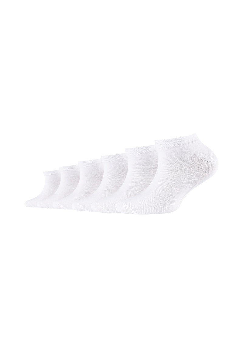 Kinder Sneakersocken ca-soft 6er Pack - Sneakersocken - camano - ONSKINERY - bündchen:Ohne Gummidruck, ca-soft, feature:ca-soft, funktion: Ohne Gummidruck, Kids, Kinder, kollektion:ca-soft, material:Baumwolle, material:Baumwollmischung, muster:Uni, new, Ohne Gummi, optik:glatt, pack:6er Pack, summer, trageanlass:Casual/Everyday