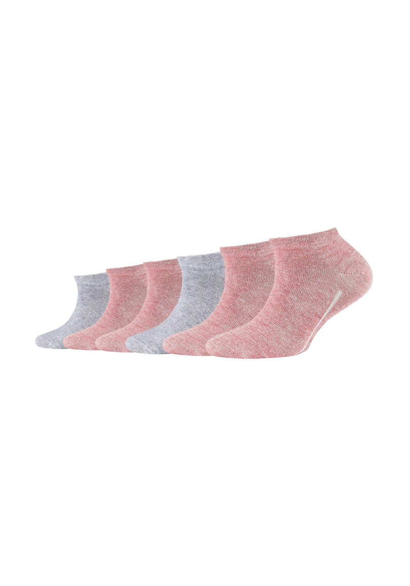 Kinder Sneakersocken ca-soft 6er Pack - Sneakersocken - camano - ONSKINERY - bündchen:Ohne Gummidruck, ca-soft, feature:ca-soft, funktion: Ohne Gummidruck, Kids, Kinder, kollektion:ca-soft, material:Baumwolle, material:Baumwollmischung, muster:Uni, new, Ohne Gummi, optik:glatt, pack:6er Pack, summer, trageanlass:Casual/Everyday