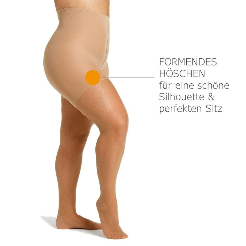 Feinstrumpfhose Women Curvy Tights 20 DEN matt 2er Pack - Feinstrumpfhose - camano - ONSKINERY - den:20, feature:Curvy Line, Feinstrumpfhose, fine, funktion:Curvy, material:Polyamid, new, optik:matt, pack:2er Pack, strumpfhose, Women