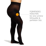 Feinstrumpfhose Women Curvy Tights 60 DEN matt 1 Paar - Feinstrumpfhose - camano - ONSKINERY - den:60, feature:Curvy Line, Feinstrumpfhose, fine, funktion:Curvy, material:Künstliche Fasern, new, optik:matt, pack:1er Pack, strumpfhose, Women