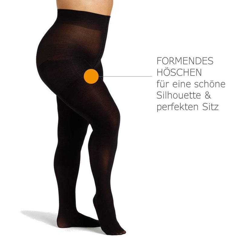 Feinstrumpfhose Women Curvy Tights 60 DEN matt 1 Paar - Feinstrumpfhose - camano - ONSKINERY - den:60, feature:Curvy Line, Feinstrumpfhose, fine, funktion:Curvy, material:Künstliche Fasern, new, optik:matt, pack:1er Pack, strumpfhose, Women