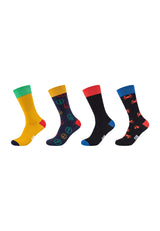 Socken Motifs Graphics 4er Pack