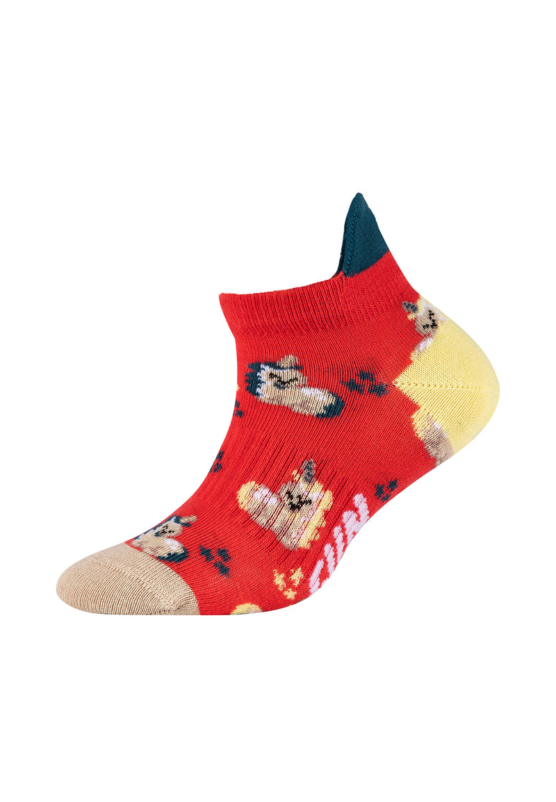 Kinder Sneakersocken motifs 4er Pack