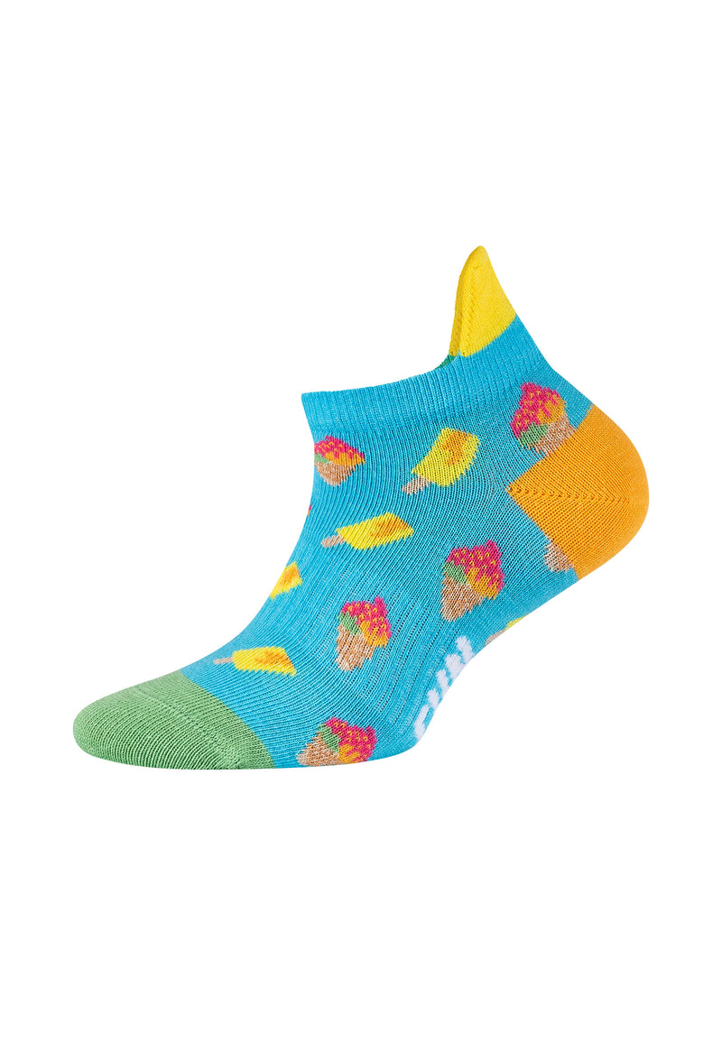 Kinder Sneakersocken motifs 4er Pack