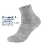 Kurzsocken Mesh Ventilation 8er Pack - Kurzsocken - Skechers - ONSKINERY - bündchen:gerippt, feature:Mesh Ventilation, Kurzsocken, Lieferzeit: 3-5 Werktage, material:Baumwollmischung, Men, muster:Mehrfarbig, muster:Uni, optik:glatt, pack:8er Pack, Sport Socken, trageanlass:Casual/Everyday, trageanlass:Sportlich, Unisex, Woman, Women