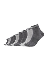 Kurzsocken mit Bio-Baumwolle 6er Pack